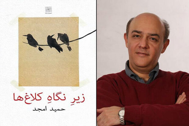رمان جدید حمید امجد منتشر شد/ زیر نگاه کلاغ ها در کتابفروشی ها