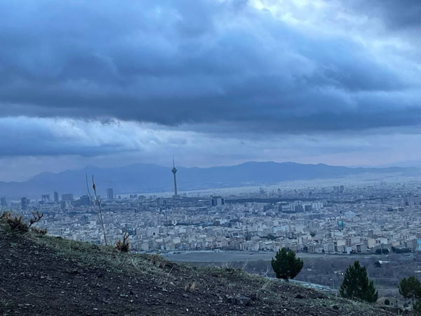 تصویری تماشایی از بامداد تهران که کمتر دیده‌اید+عکس