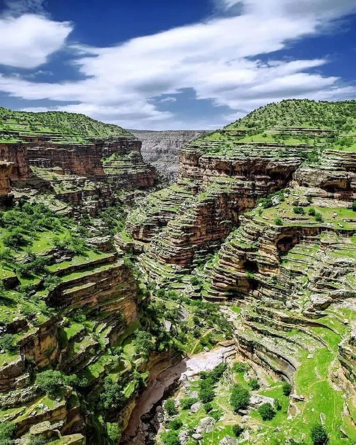 تنگه شیرز لرستان در اردیبهشت+عکس