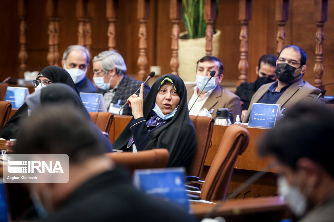 فاطمه هاشمی رفسنجانی در مجمع کمیته ملی المپیک+عکس