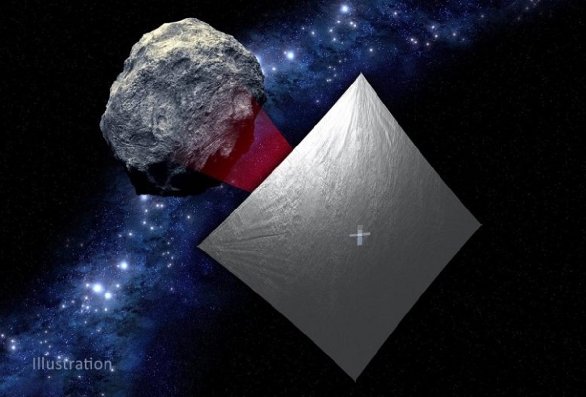 فضاپیمای بادبانی ناسا برای شکار سیارک‌های خطرناک