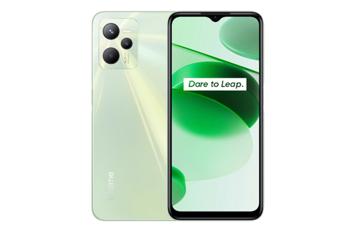  گوشی Realme C35 با دوربین سه گانه و رنگ درخشان