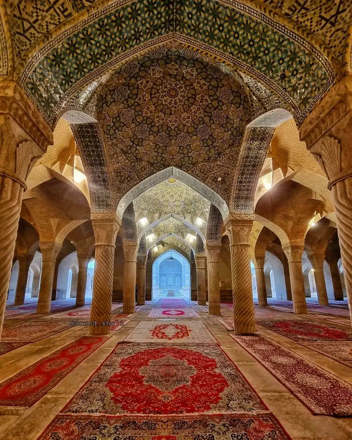تصویر چشم‌نواز از مسجد وکیل شیراز+عکس