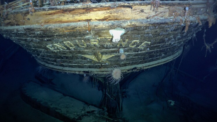 کشتی غرق شده استقامت پس از ۱۰۰ سال کشف شد+عکس