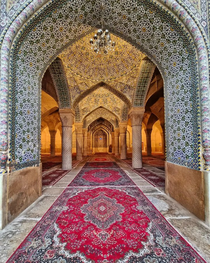 زیبایی چشم نواز مسجد وکیل شیراز+عکس