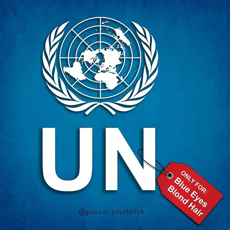 تبعیض سازمان ملل نسبت به آوارگان جنگ زده سوریه و یمن+عکس
