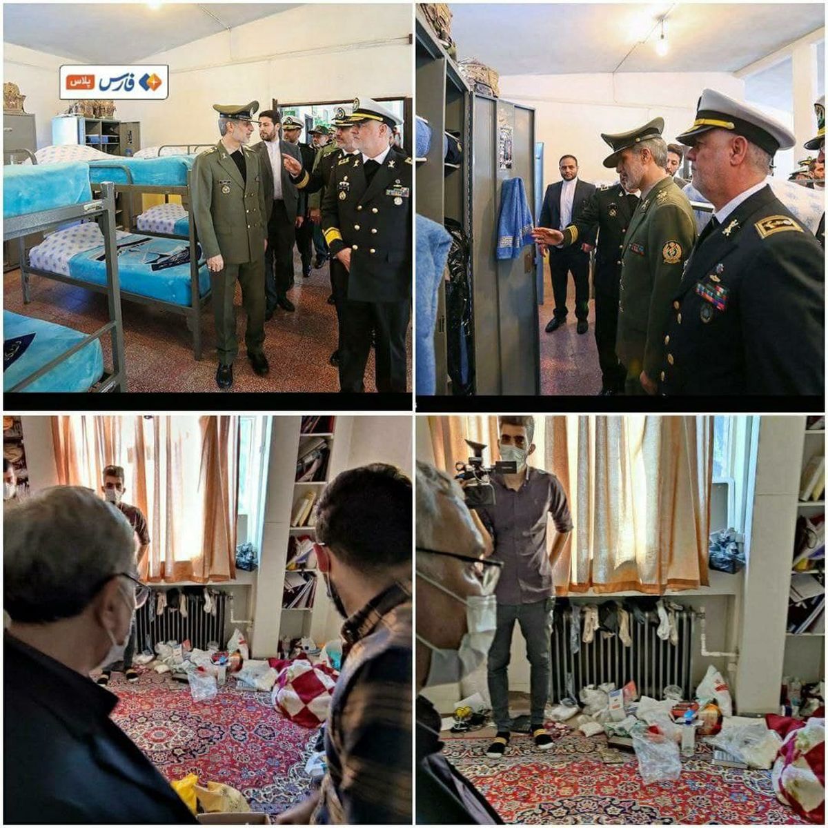 بازدید وزیر بهداشت از خوابگاه علوم پزشکی شهیدبهشتی