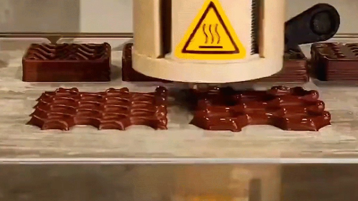 چاپگرهای سه بعدی با قابلیت تغییر مزه خوراکی‌ها