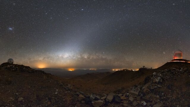 تصویر خیره‌کننده از کهکشان راه شیری در صحرای شیلی+عکس