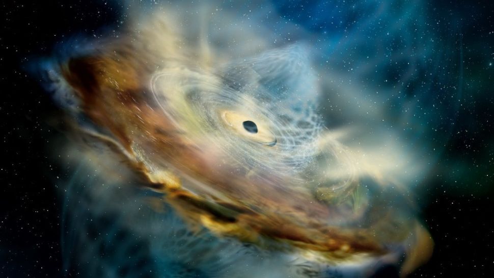 رویداد جدید در سیاهچاله‌ای با میدان مغناطیسی معکوس