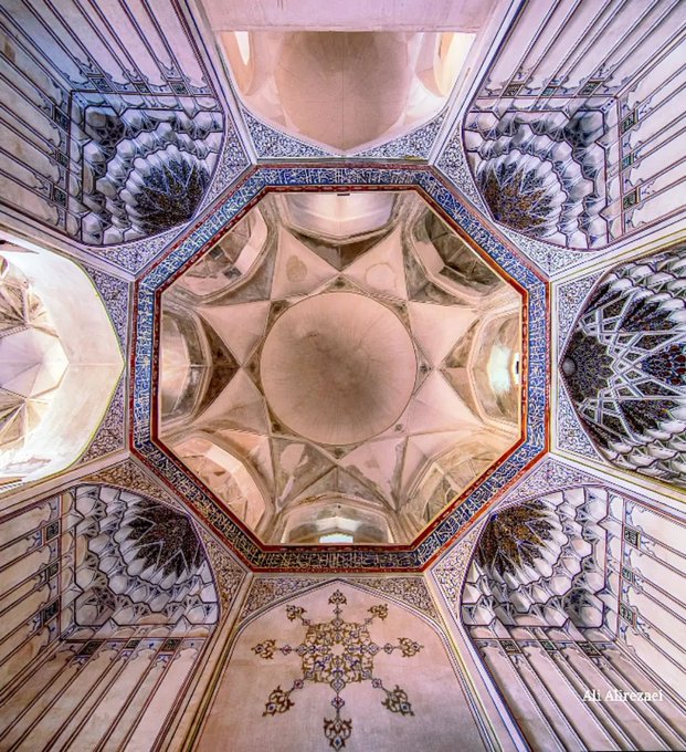 گنبد داخلی بقعه‌ شیخ ابومسعود رازی+عکس