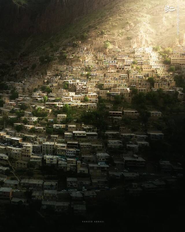 خانه‌های پکانی هورامان کردستان+عکس