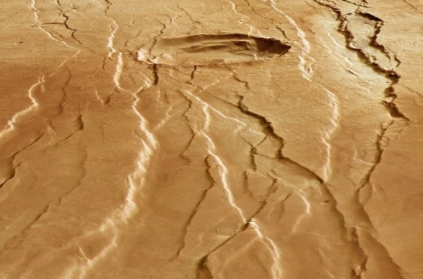 تصویر عجیبی که از سطح مریخ منتشر شد