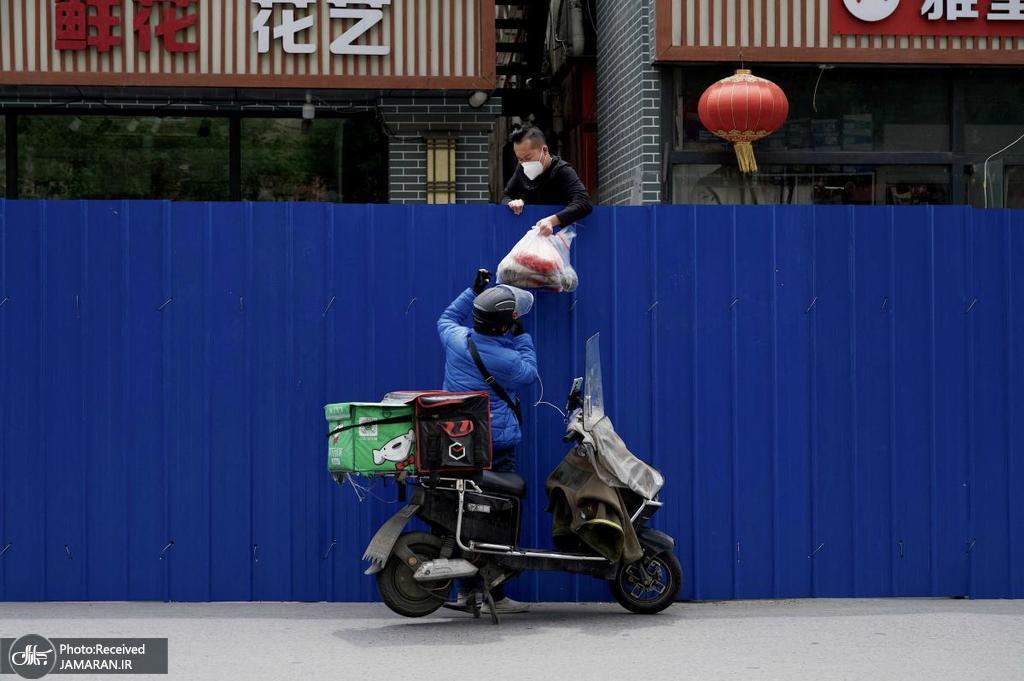 تصویر تازه از قرنطینه در چین+عکس