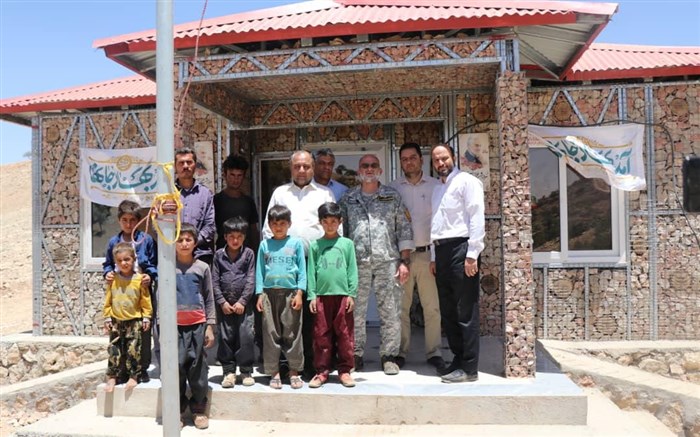 جهادگران مدرسه‌ساز در مناطق زلزله‌زده اندیکای خوزستان