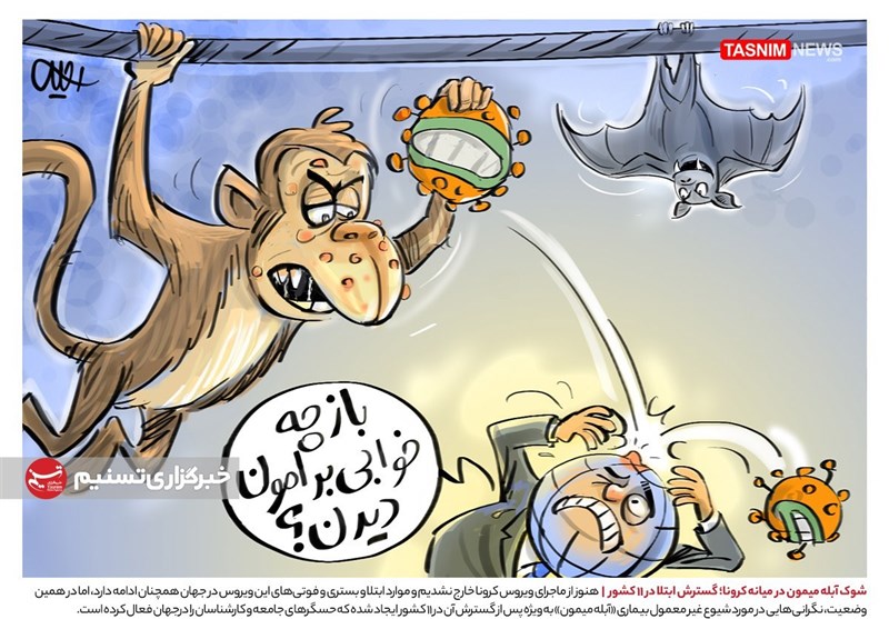 آبله میمون هم از راه رسید+عکس