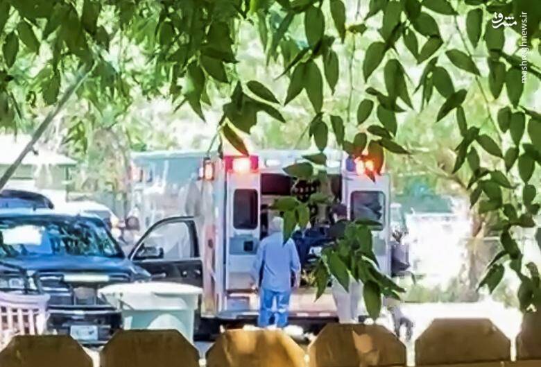 انتقال اجساد دانش آموزان در ایالت تگزاس+عکس