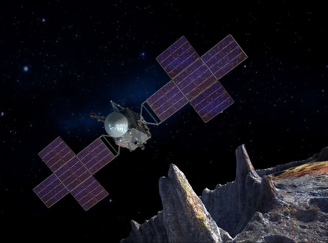 دیدار کاوشگر سایکی با سیارک فلزی 