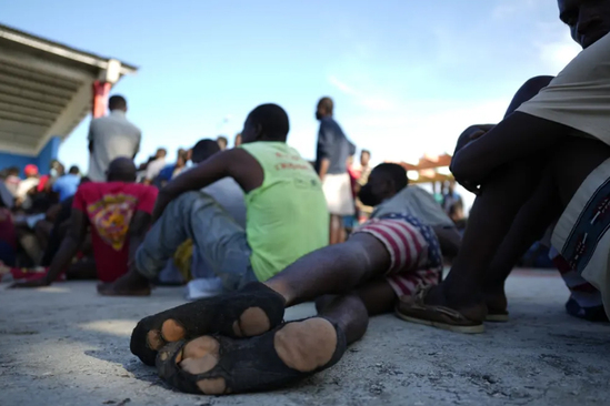 پناهجویان هاییتی در راه آمریکا+عکس
