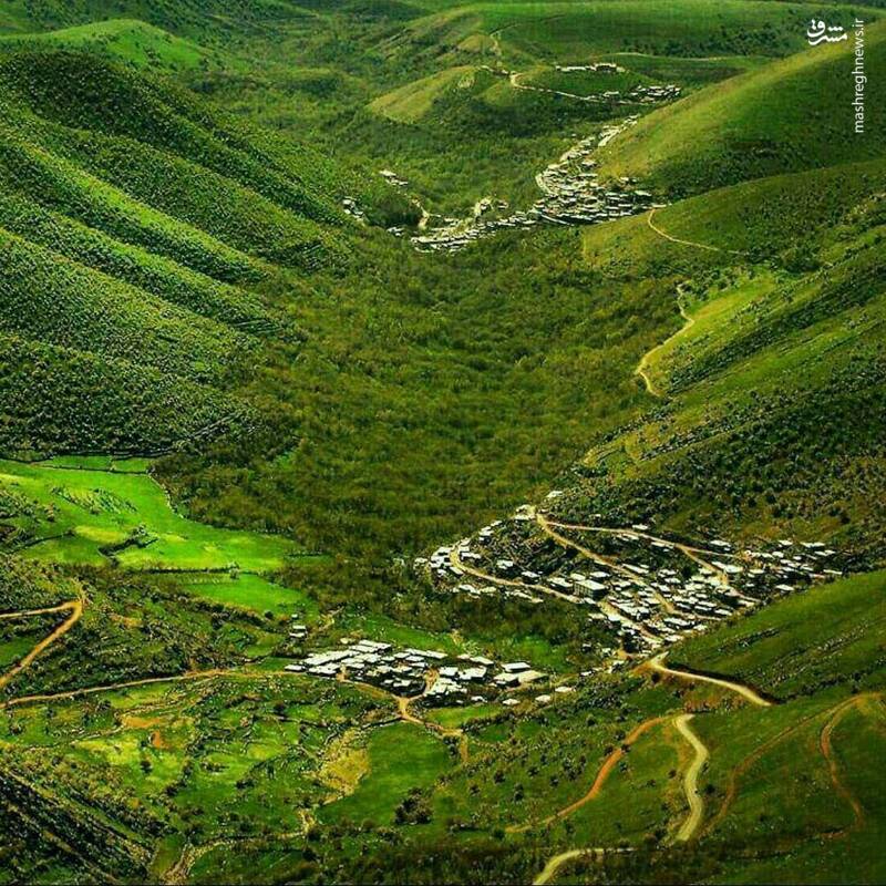 منطقه ای بکر و دیدنی در کردستان+عکس