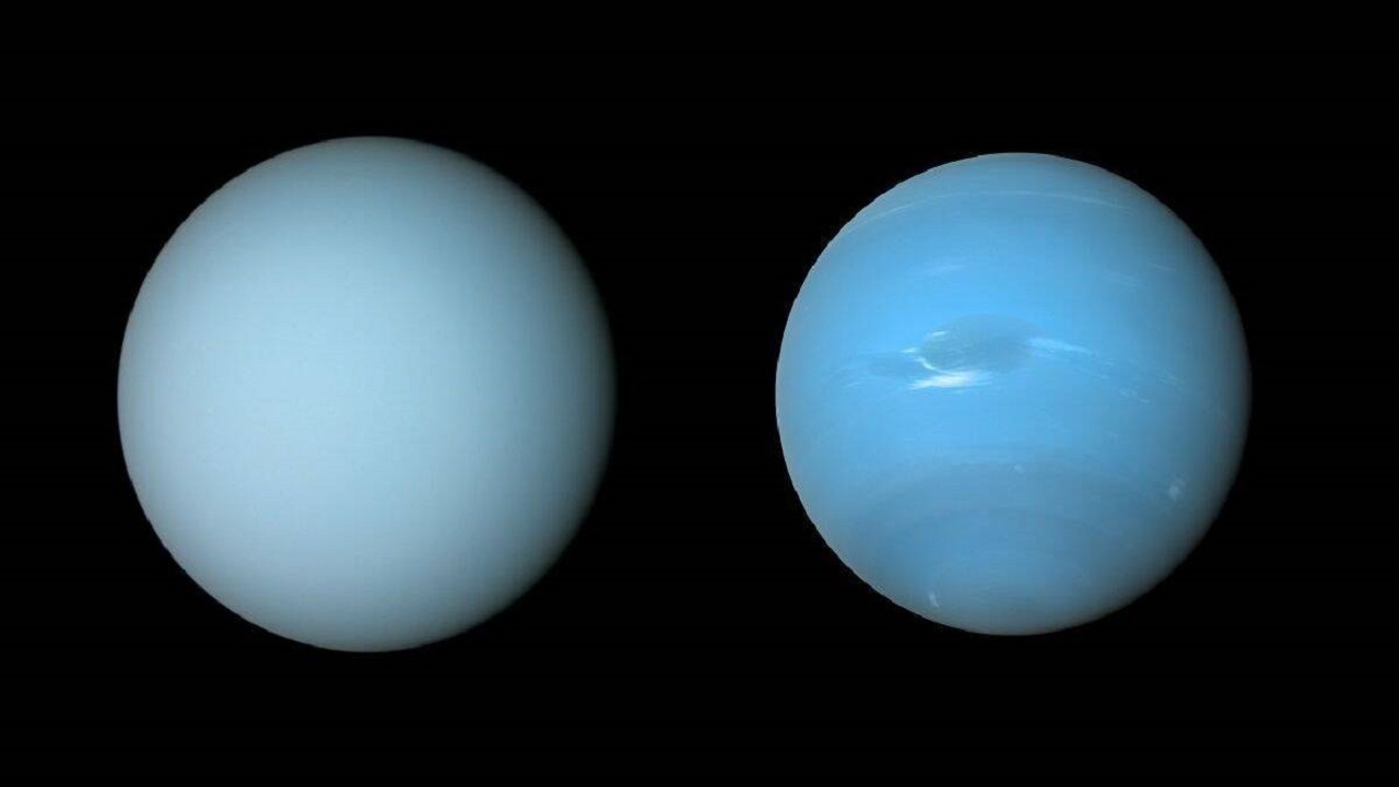 چرا نپتون از اورانوس آبی‌تر است؟