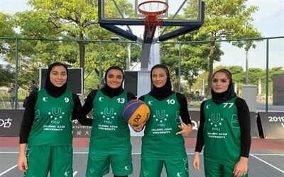 دانشجویان دختر ایرانی؛ ‌نماینده آسیا در لیگ جهانی بسکتبال ۳ نفره