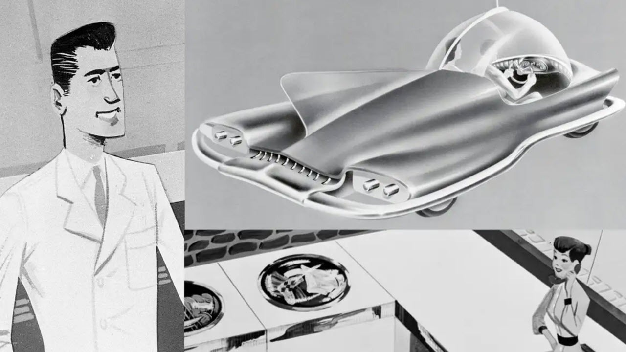 تصورات مردم از فناوری‌های امروز در سال ۱۹۵۵ این طور بود+عکس