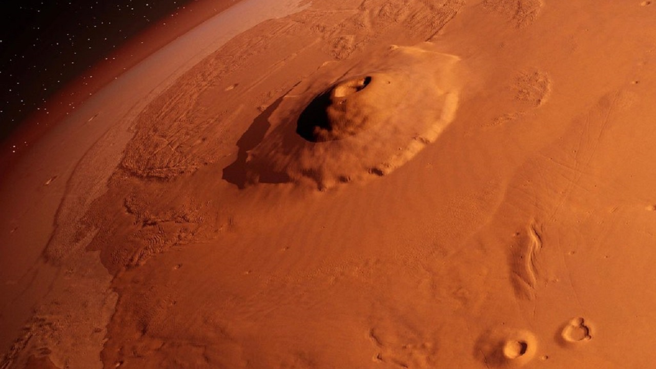 تصویری از دهانه‌های عجیب مریخ+عکس
