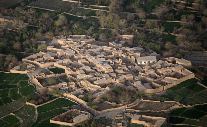 روستایی در ولایت فَراه افغانستان+عکس