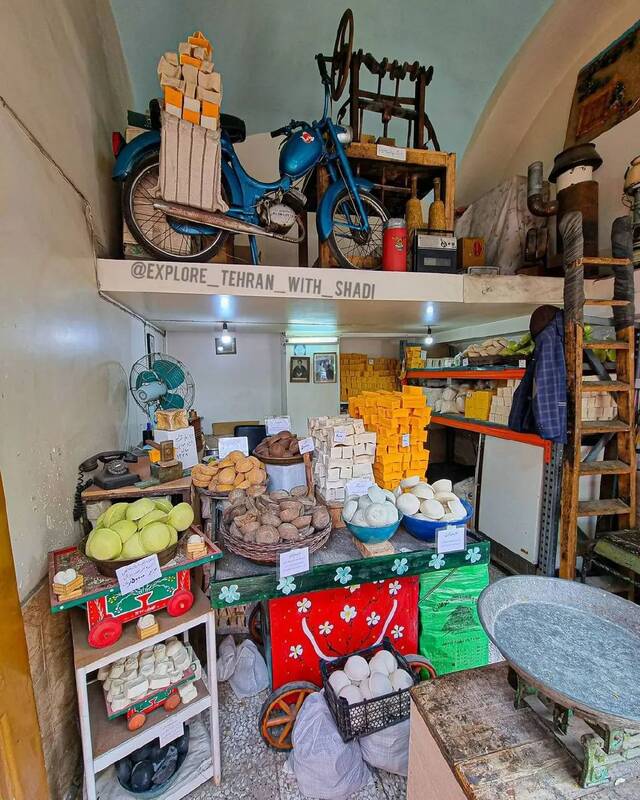 مغازه صابون فروشی ۶۰ ساله در ایران+عکس
