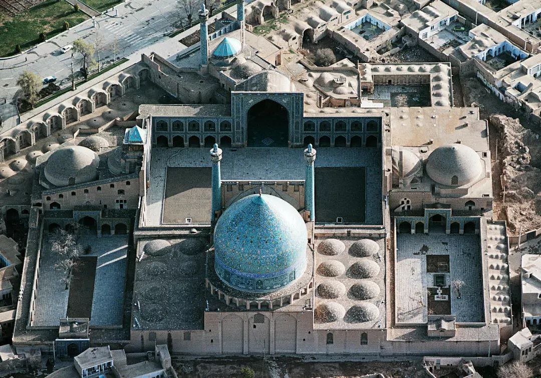نمای هوایی دیدنی از مسجد امام اصفهان+عکس