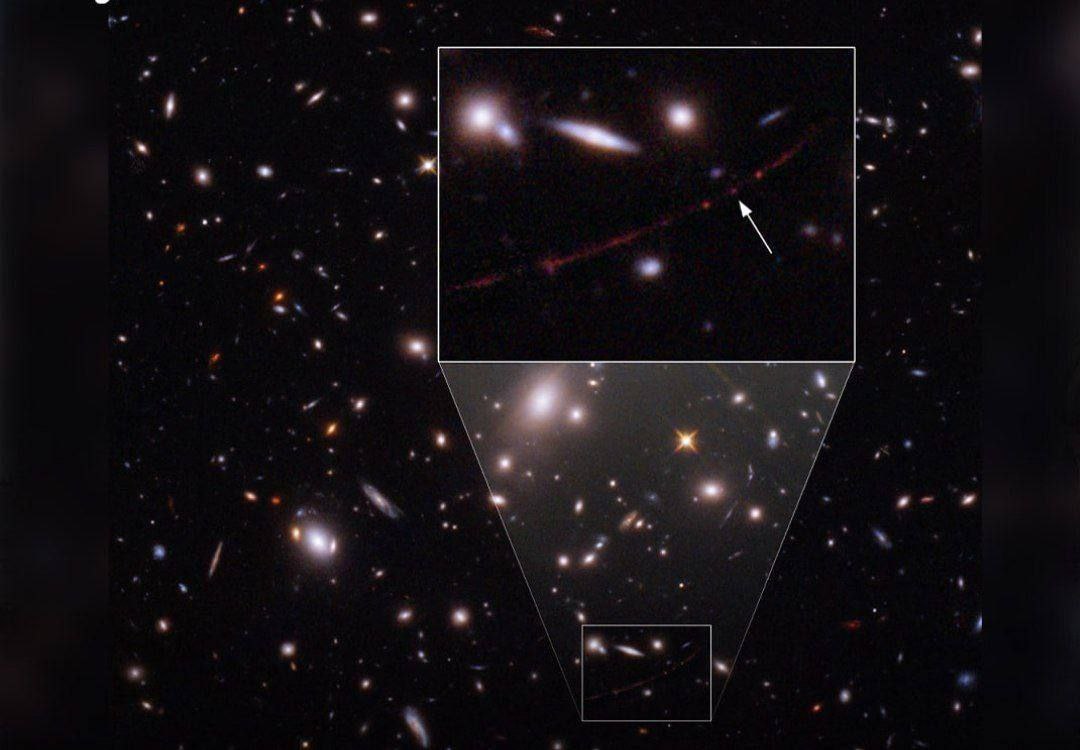 تصویر جیمز وب از ستاره‌‌ای که ۱۲ میلیارد نوری با زمین فاصله دارد +عکس
