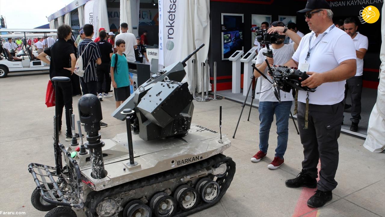 اولین تصویر از ربات سرباز در ترکیه+عکس