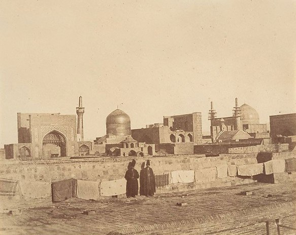 تصویر ۱۶۰ سال پیش از حرم امام رضا (ع)+عکس