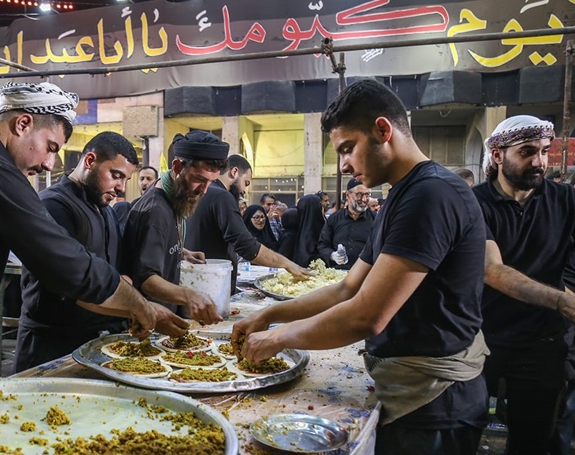 موکب پیترا برای زائران اربعین+عکس