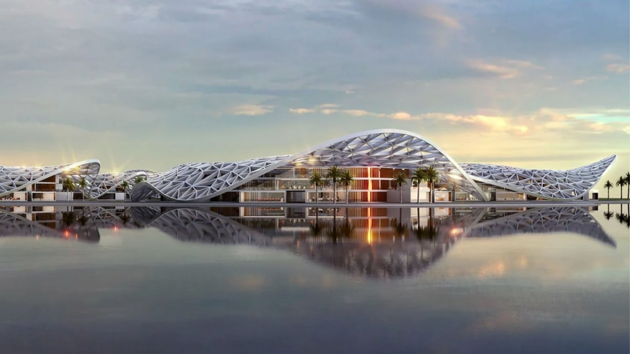 تصاویر حیرت انگیز از ساخت بزرگترین منطقه فناوری دنیا در دبی+عکس
