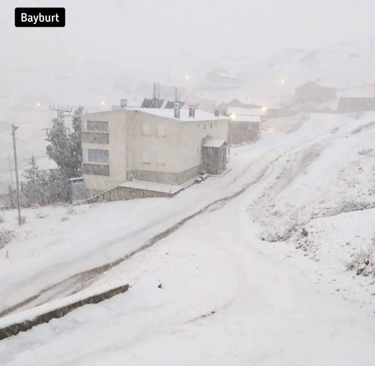 بارش برف در روز گذشته در ترکیه+عکس