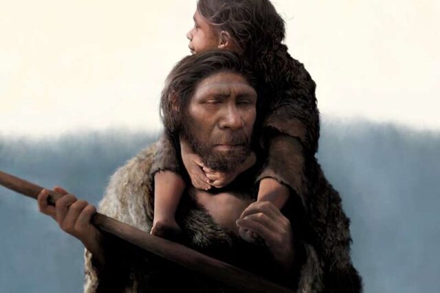 کشف بقایای ۵۹ هزار ساله خانواده نئاندرتال+عکس