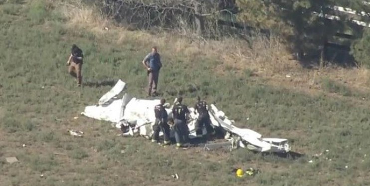 سقوط وحشتناک هواپیمای آمریکایی در منطقه مسکونی+عکس