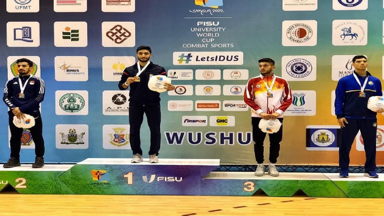 افتخارآفرینی تیم ملی ووشو دانشجویان با کسب ۴ مدال طلا