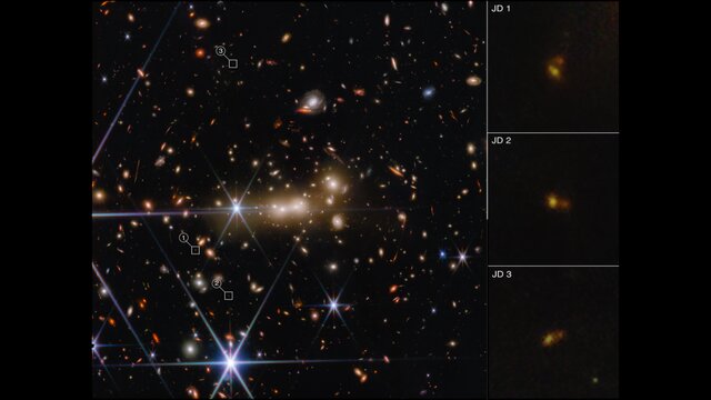 راز عجیب خوشه کهکشانی عظیم در تصویر جیمز وب