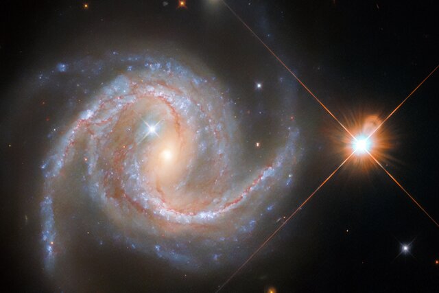 جزئیات تازه درباره بازوهای یک کهکشان مارپیچی+عکس