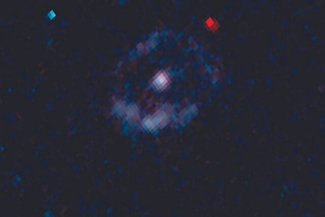 تصویر دیدنی از یک سیاه‌چاله هنگام بلعیدن یک ستاره+عکس