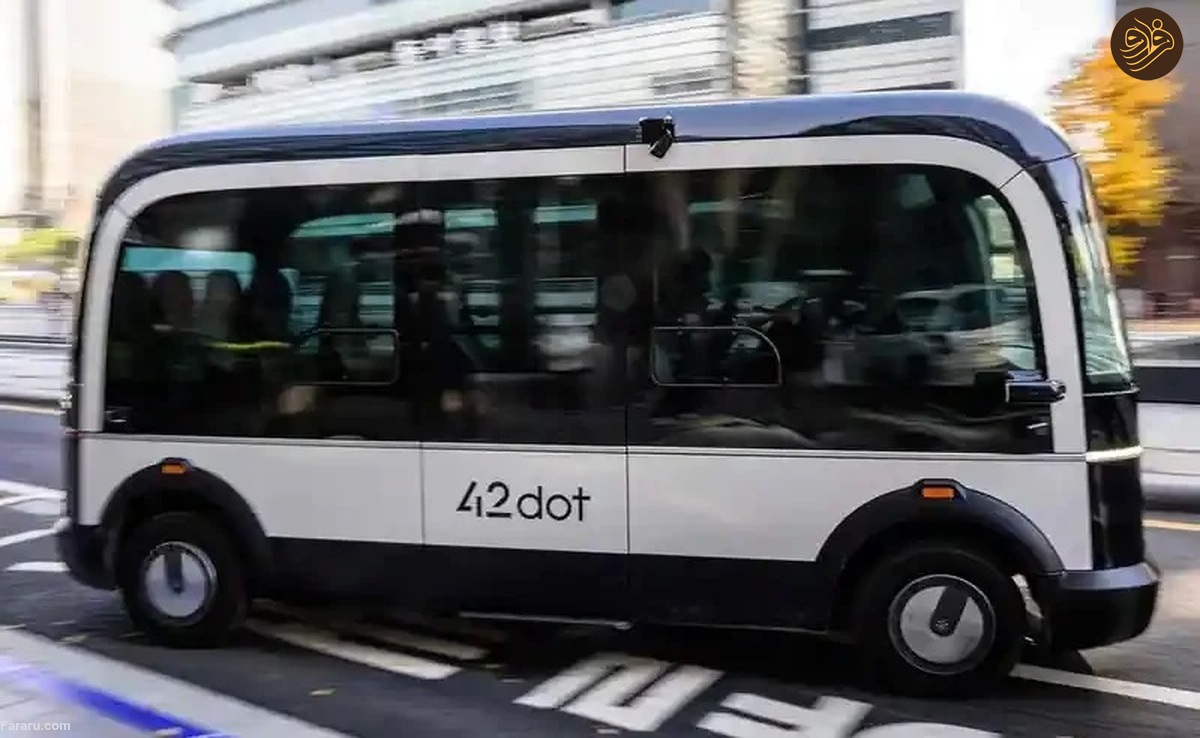 اتوبوس خودران در کره جنوبی شروع به کار کرد+عکس