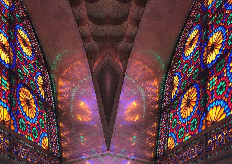 تصویری زیبا از ارگ کریم خان زند در شیراز