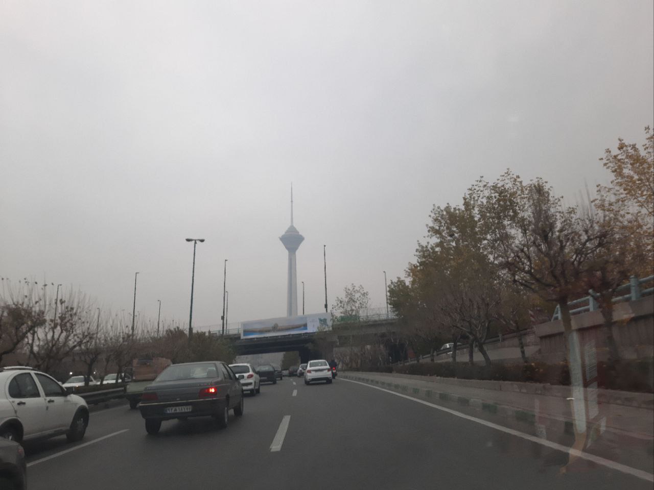 تصویری از آلودگی هوای تهران+عکس