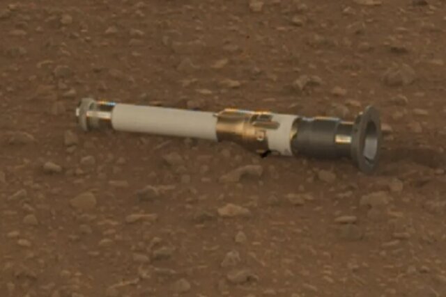 استوانه عجیبی که ناسا در مریخ جا گذاشت+عکس