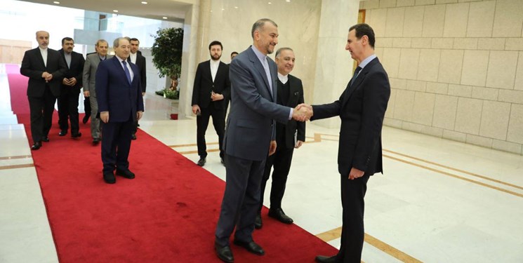 دیدار وزیر امور خارجه با بشار اسد+عکس