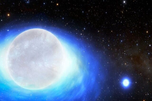 رصد ستاره‌ دوقلو که با مرگ ترقه‌ای نابود شد+عکس