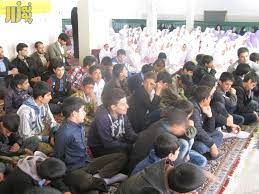 جشن تکلیف ۳۰۰ دانش آموز پسر مدارس منطقه ۲ با عنوان نور چشم برگزار شد